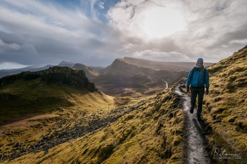 Hiking the Quiraing in winter