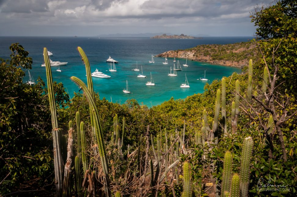 Colombier is a great anchorage that's a bit more peaceful than being right in Gustavia